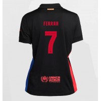 Dres Barcelona Ferran Torres #7 Preč pre Ženy 2024-25 Krátky Rukáv